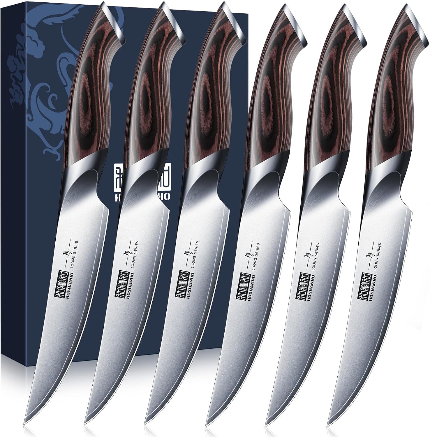Detalle de HOSHANHO Steak Knives 4.5-Inch