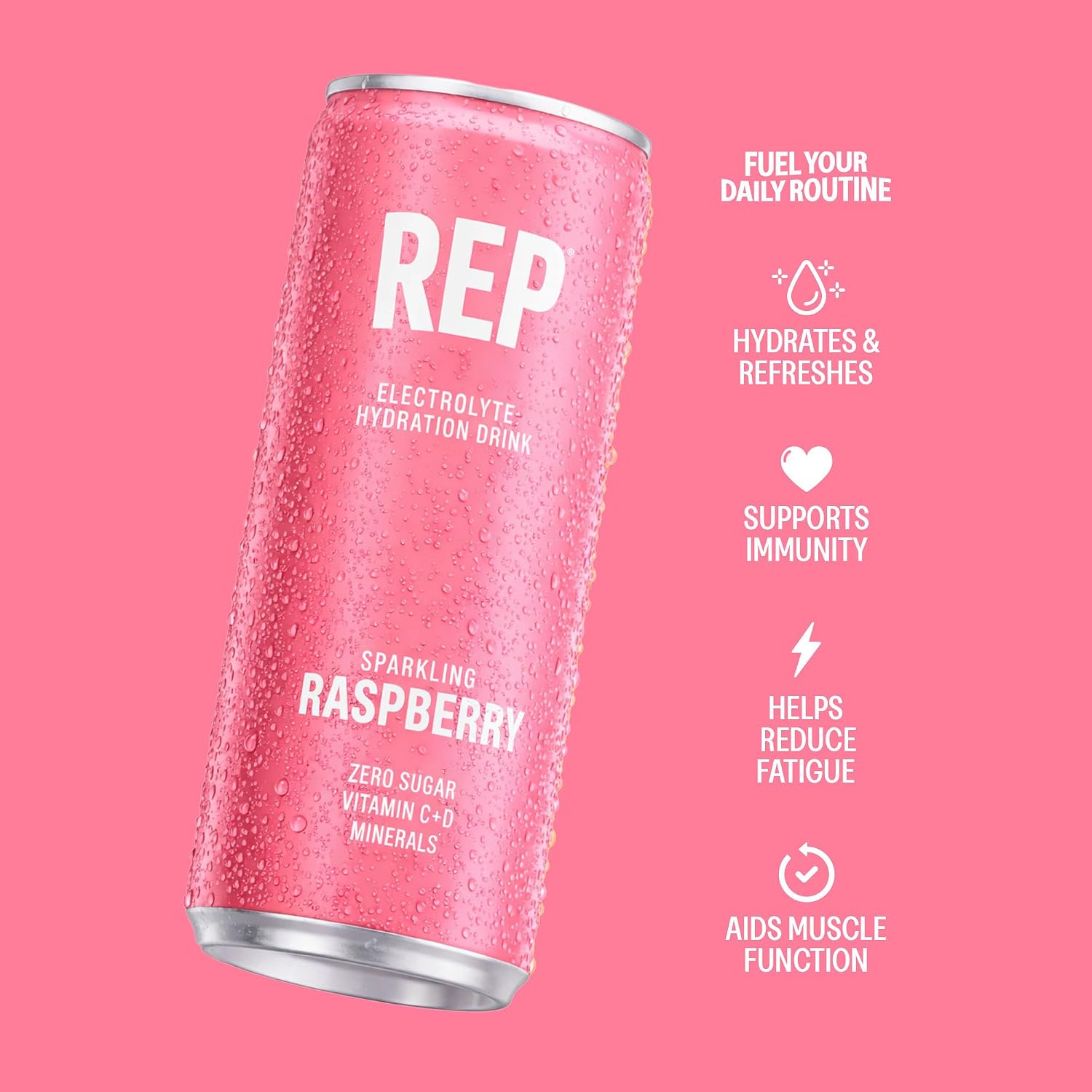 Detalle 2 de REP Electrolyte Drink Raspberry 330ml