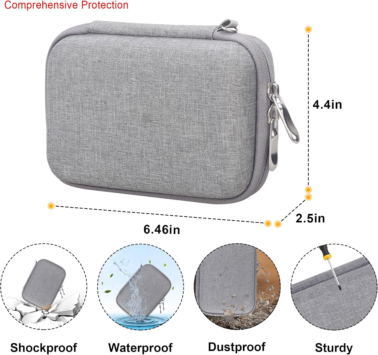 Thumbnail 2 de Elonbo Camera Carrying Case for Instax Mini EVO
