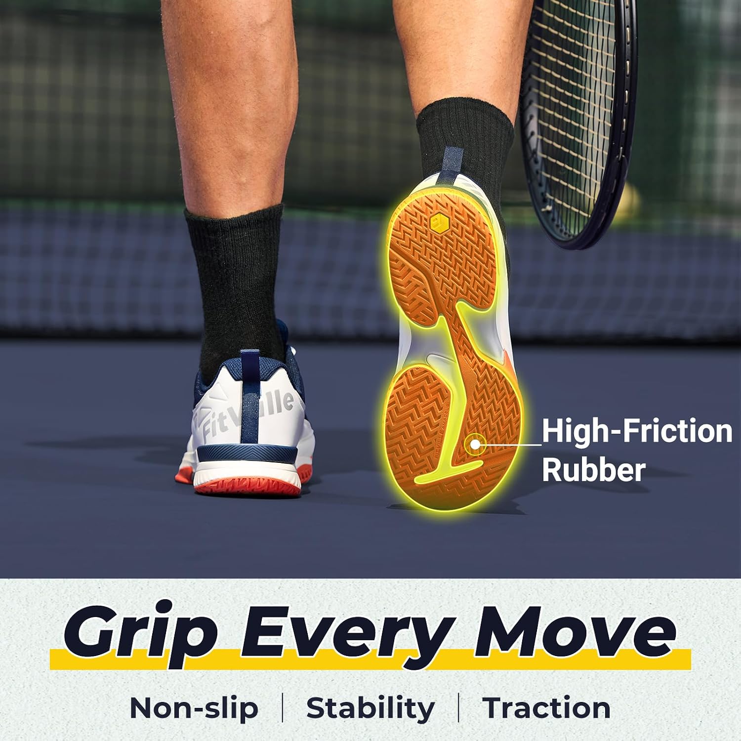 Thumbnail 4 de FitVille Wide Tennis Shoes 2026 🏸