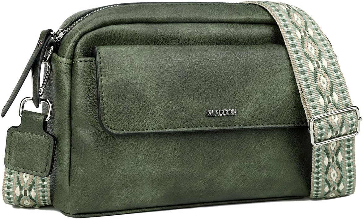 Detalle de Gladdon borsa a tracolla in pelle PU 22x17 cm