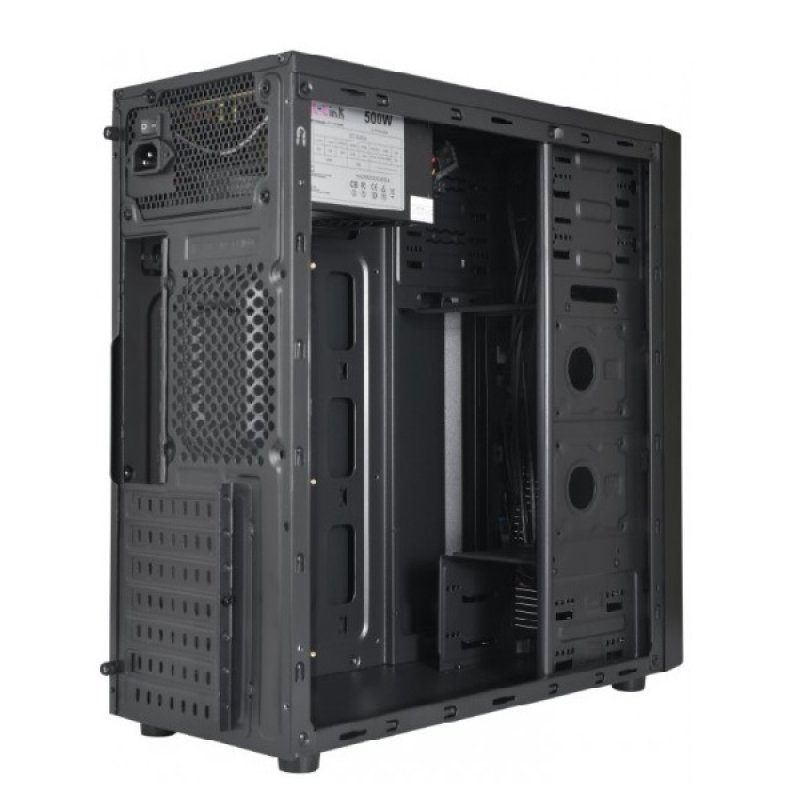 Detalle de L-Link ATRIA USB 3.0 con Fuente de 500W: torre ATX MicroATX, buen rendimiento para HTPC y juegos ligeros