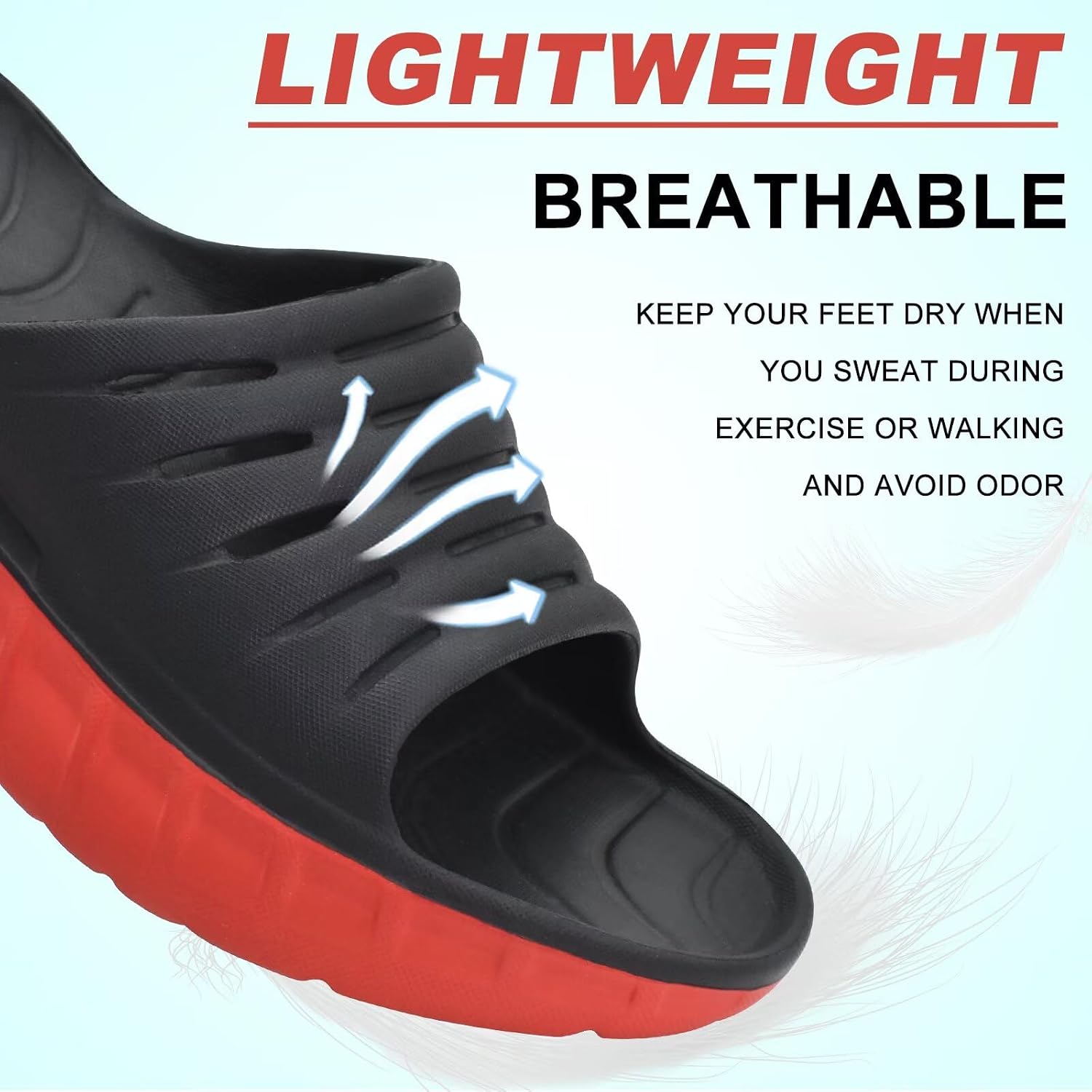 Thumbnail 6 de KuaiLu Men's Recovery Sandals with Orthotic Arch Support