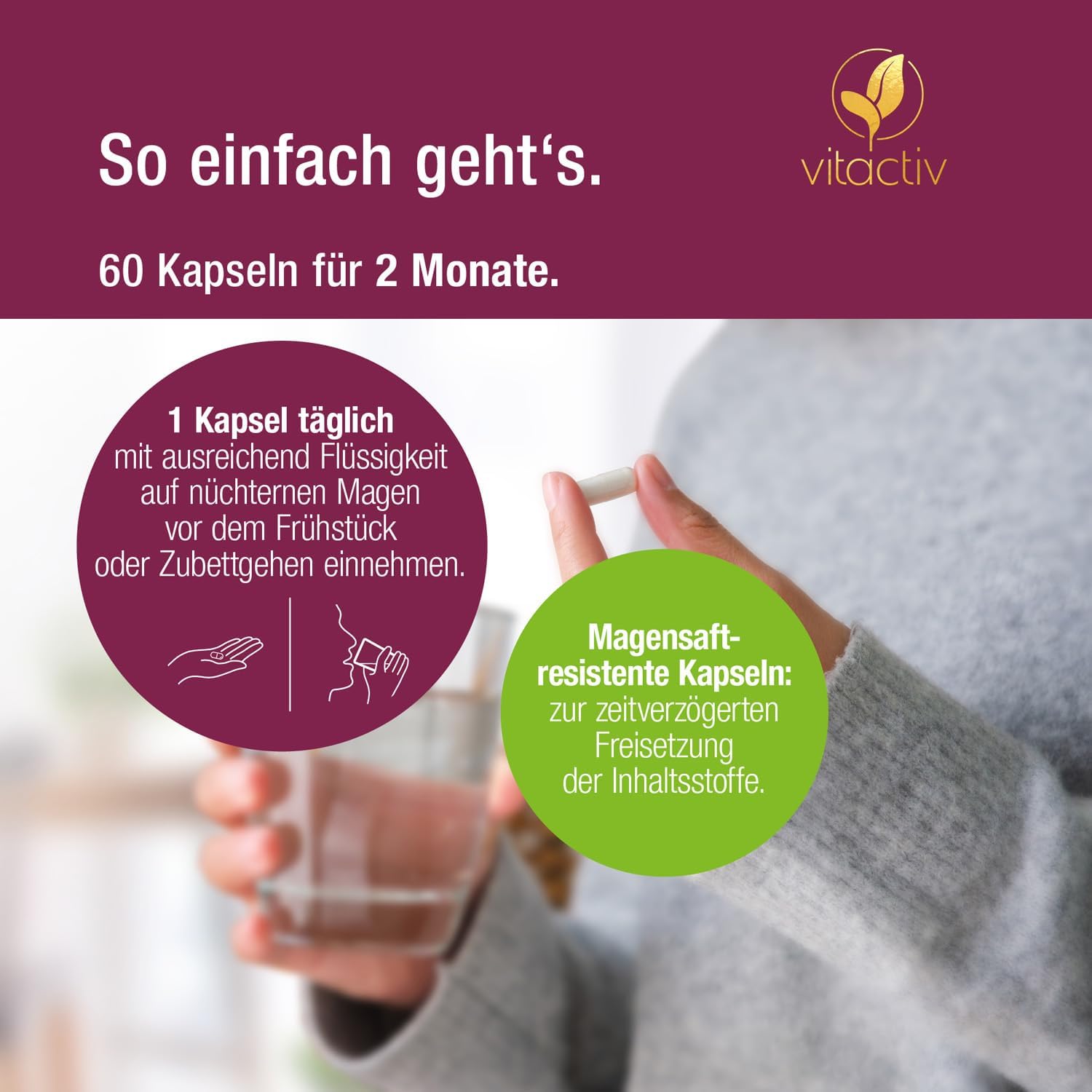 Thumbnail 5 de Vitactiv INTIMFLORA PROBIOTIK 130 Mrd. KbE/g