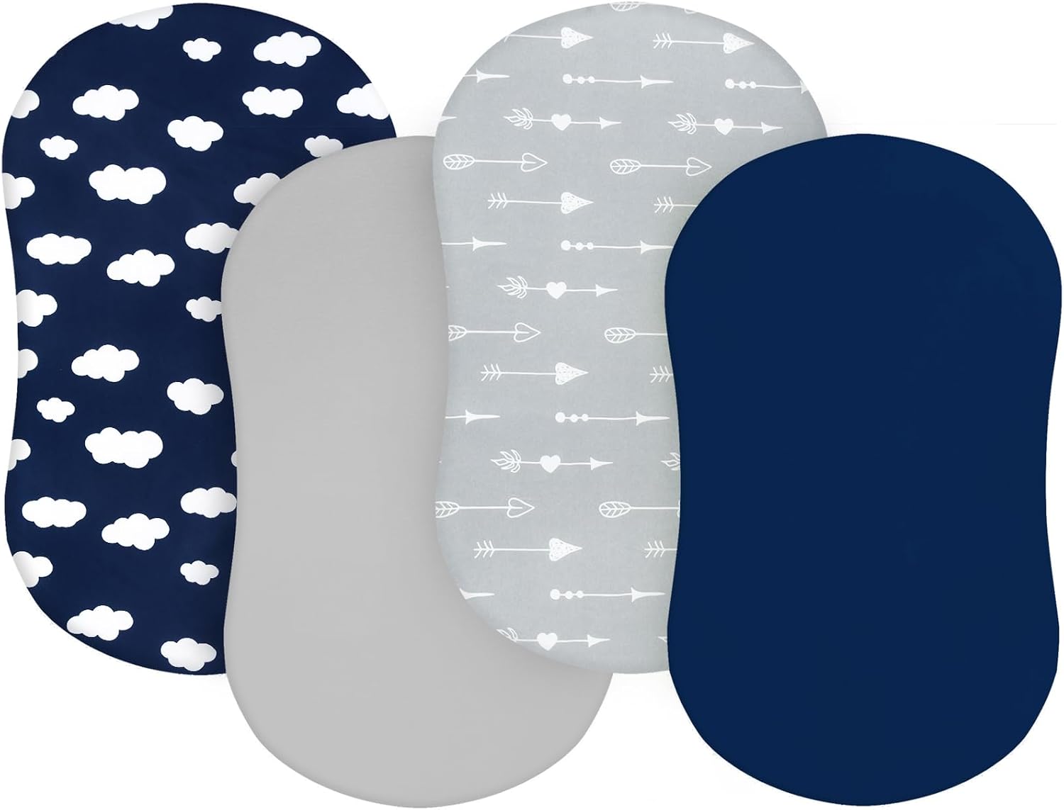 Detalle de Biloban Bassinet Sheets 4-Pack