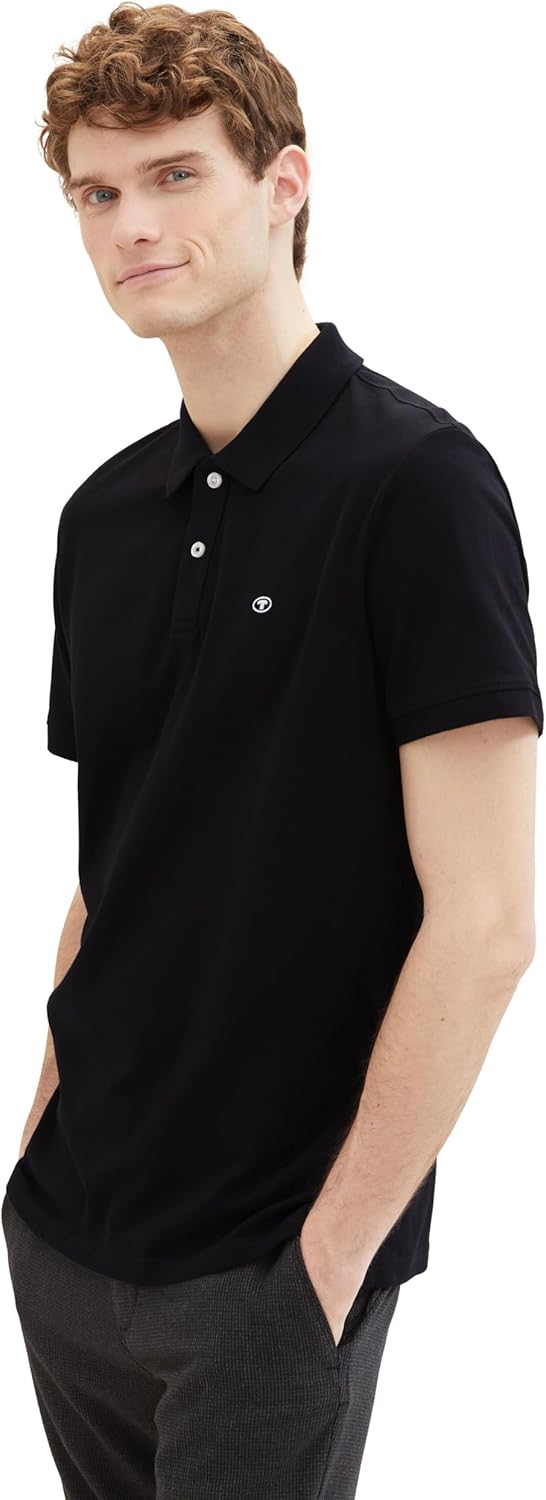 Thumbnail 4 de TOM TAILOR Herren Piqué-Poloshirt aus Baumwolle – bequemer Alltags-Style mit optimalem Sitz