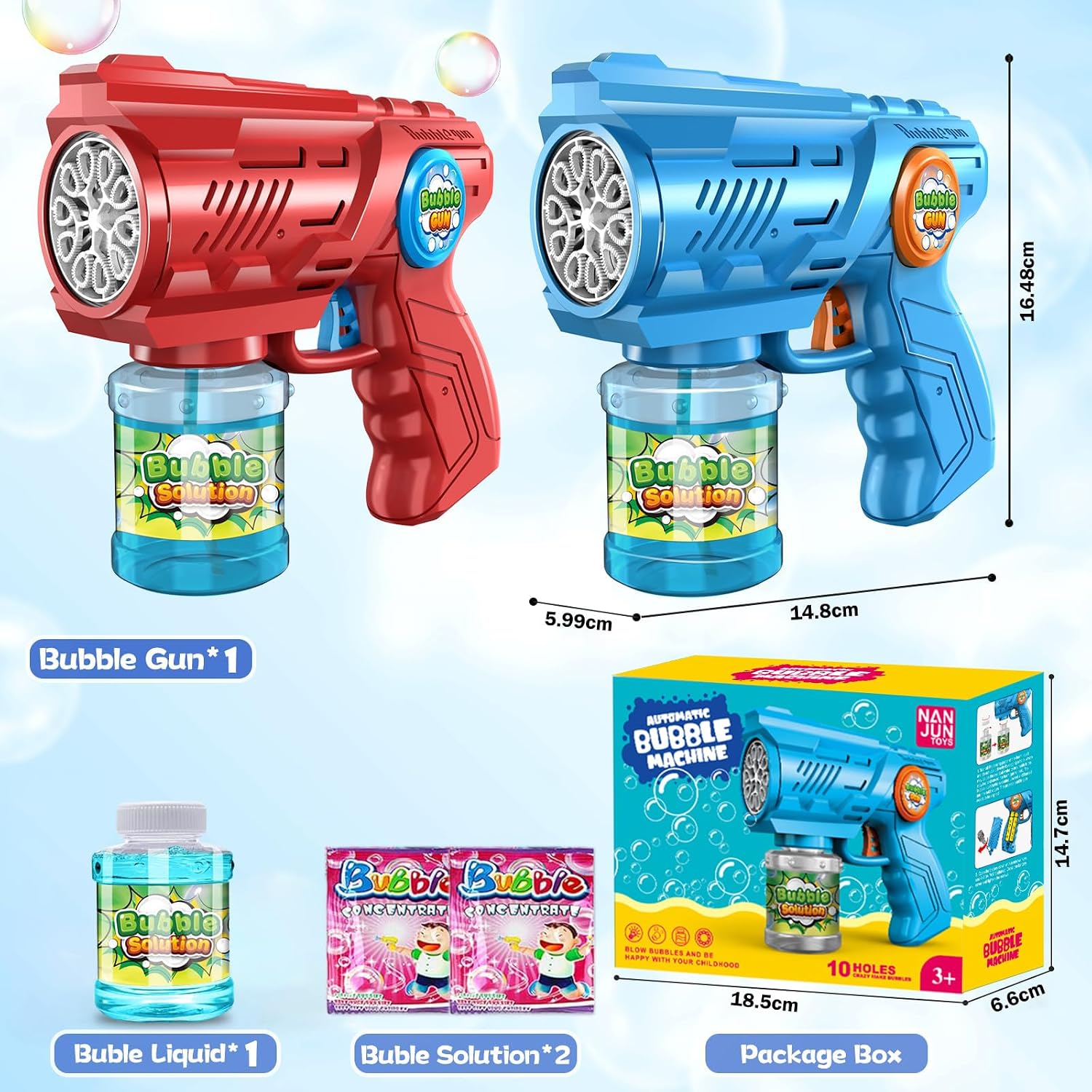 Thumbnail 4 de ROMINVIC Seifenblasenmaschine für Kinder