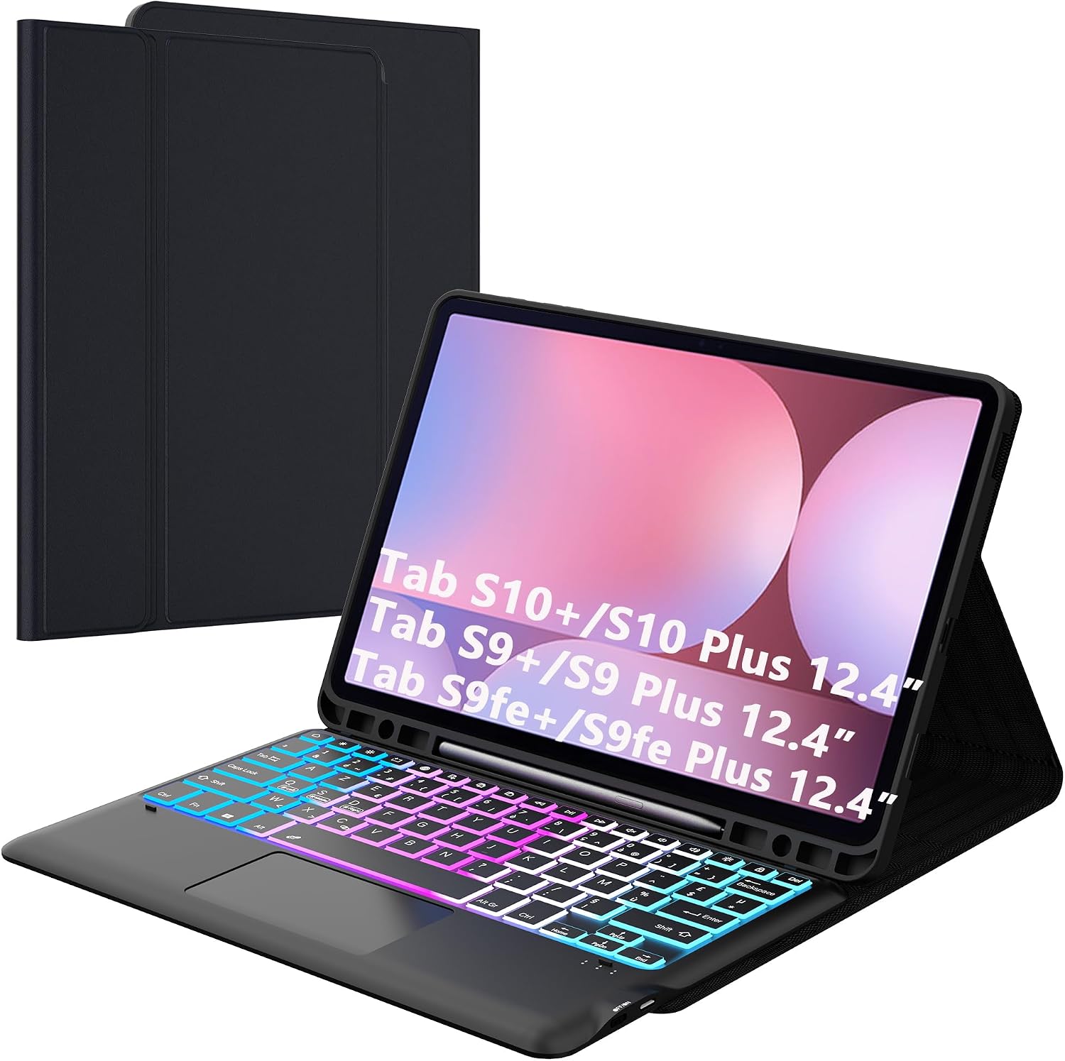 VANKEYPAD Clavier pour Galaxy Tab S10+ 12,4