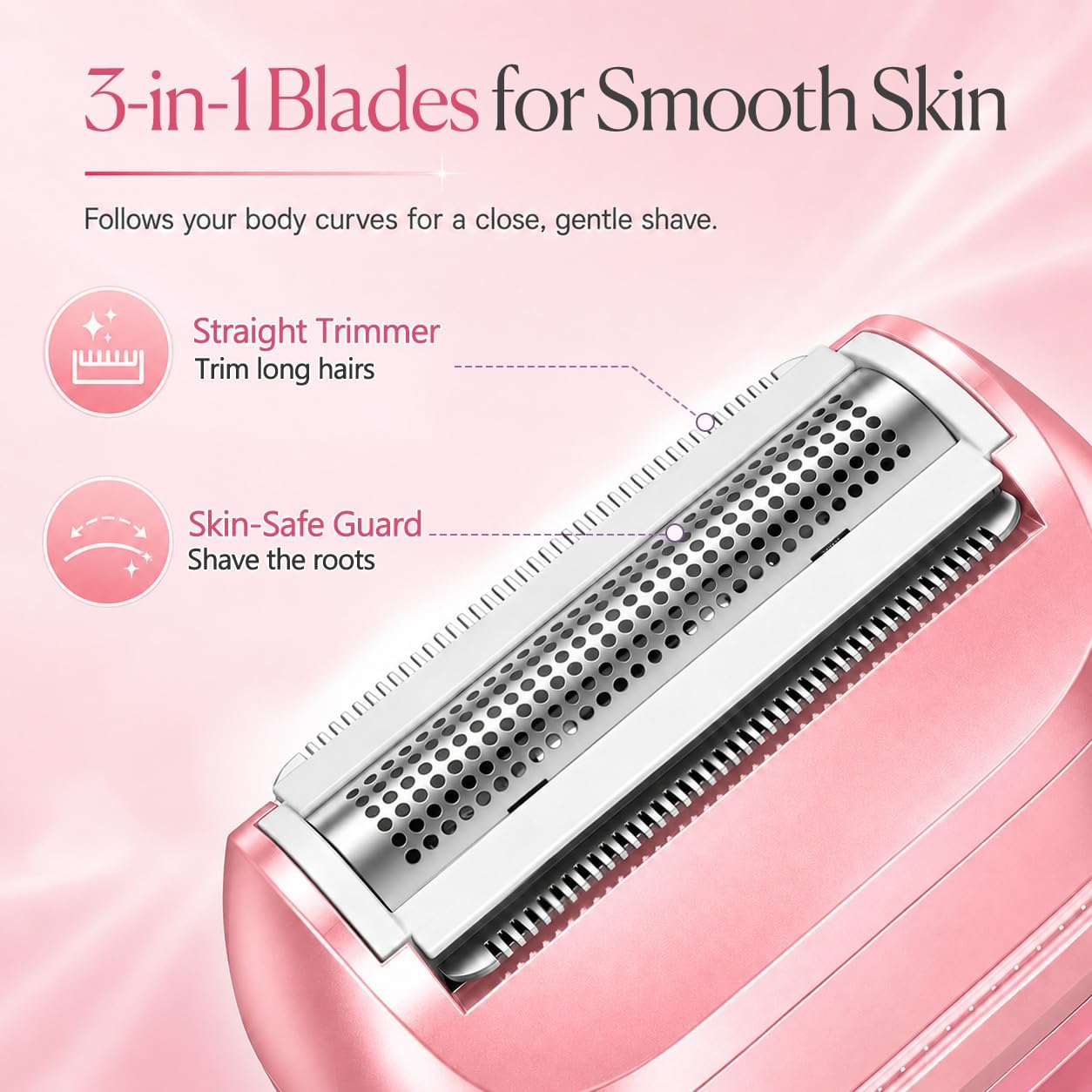 Thumbnail 6 de UpperX Women's Electric Razor, USB-C