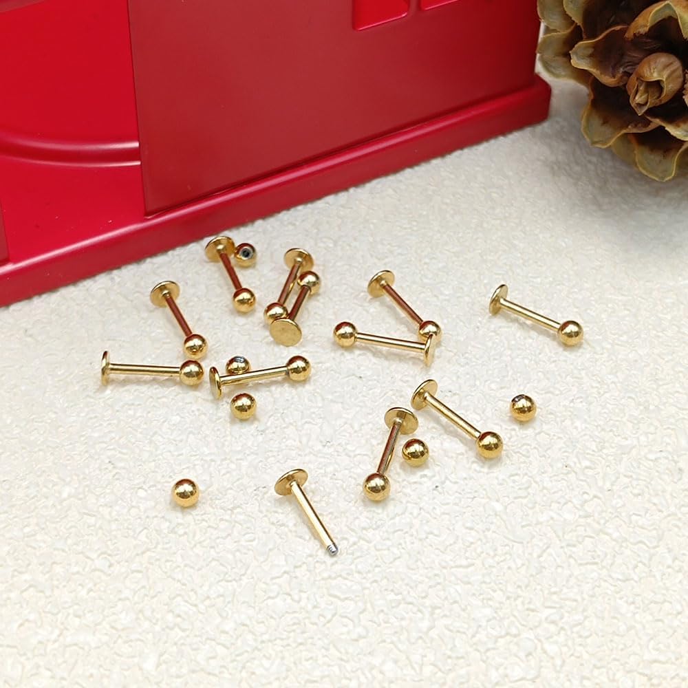 Thumbnail 1 de Gojewen 12er Lippenpiercing Stecker 1,2mm