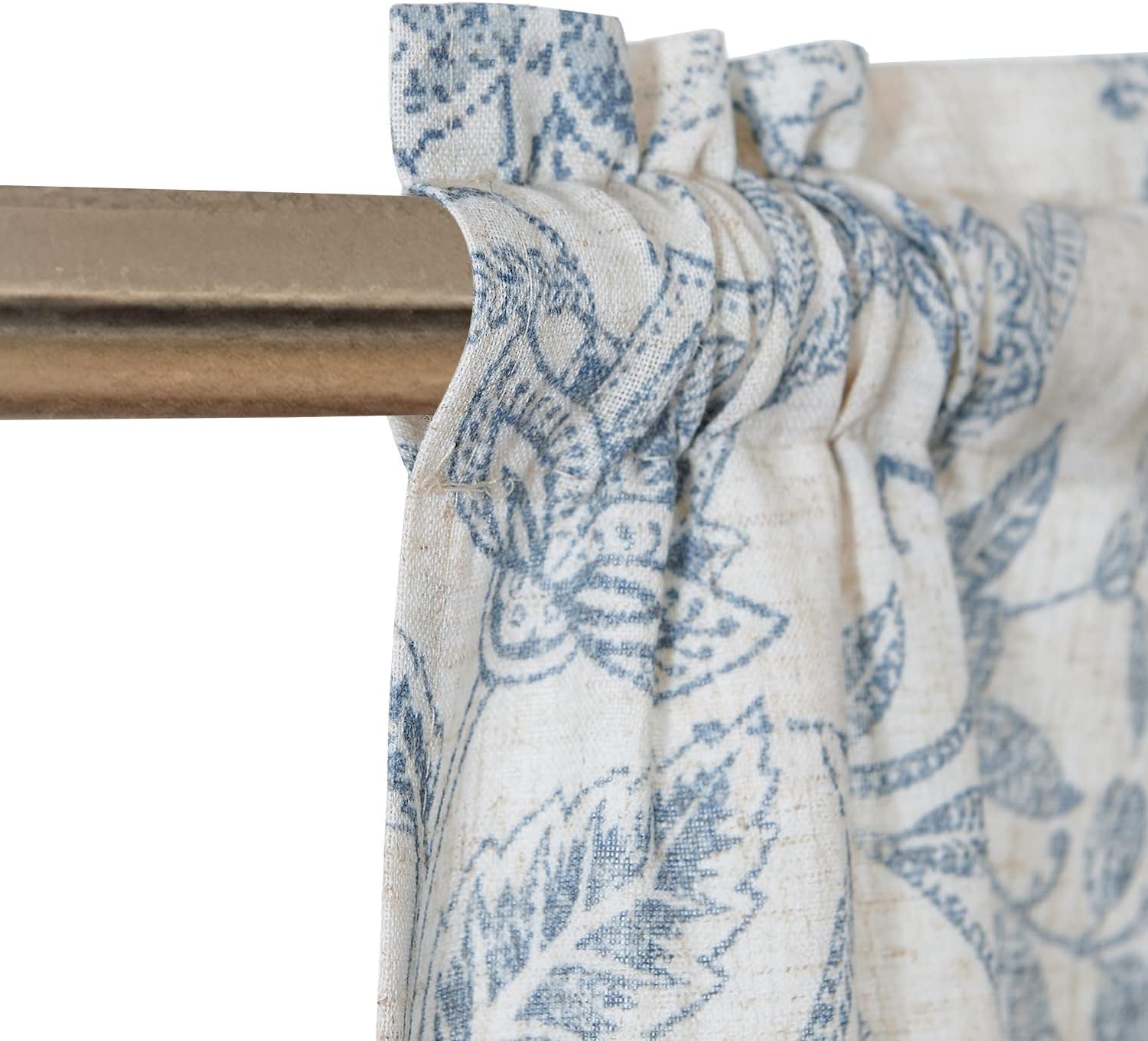 Detalle de Lazzzy valance curtain linen-poly blend