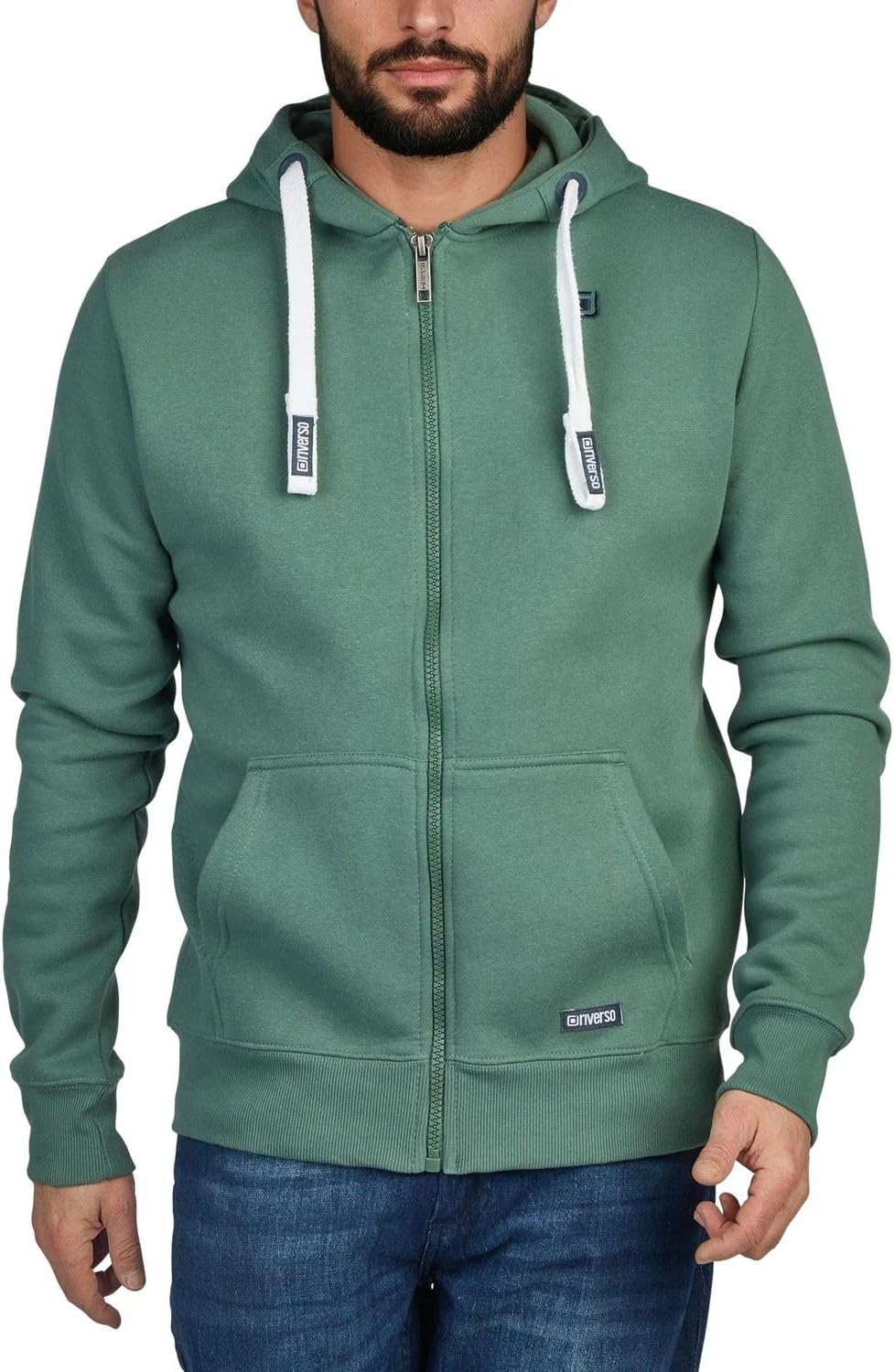 Detalle 2 de riverso Hoodie Herren mit Kapuze Regular Fit