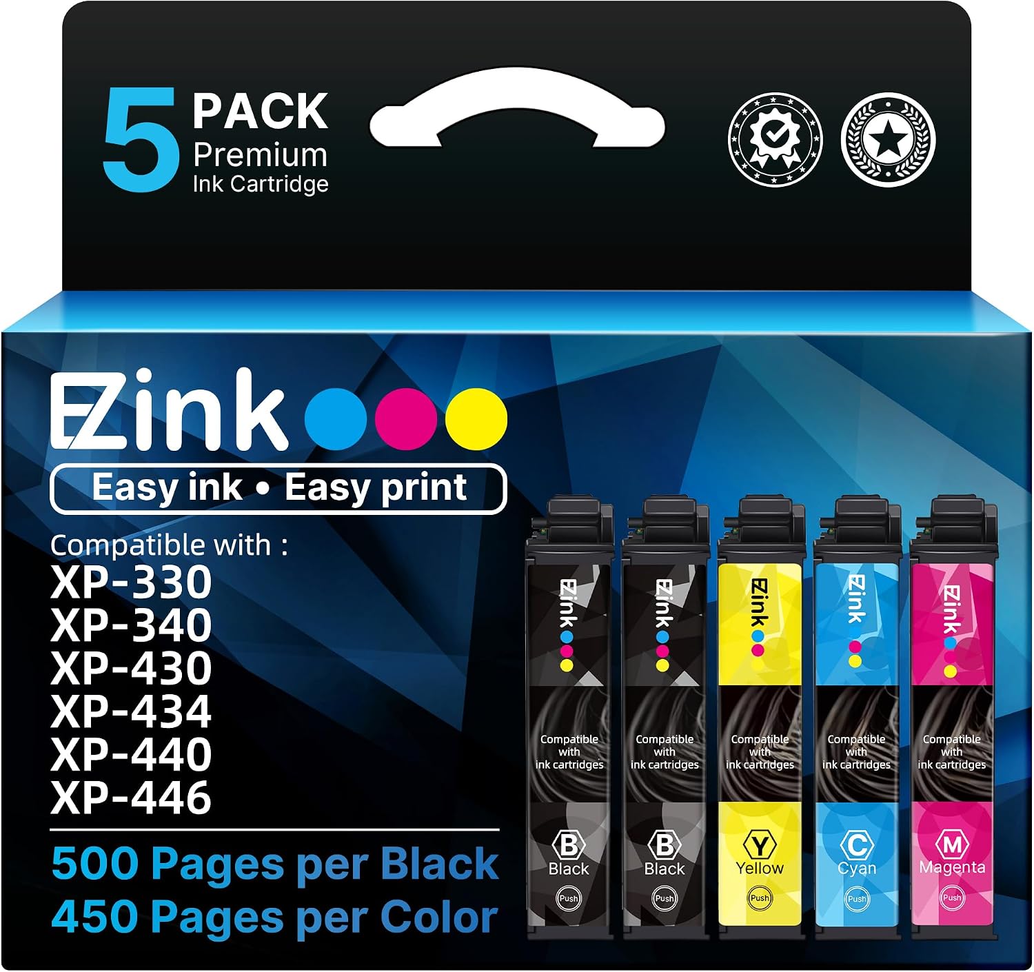 Detalle de E-Z Ink Remanufactured Ink Cartridges 288XL
