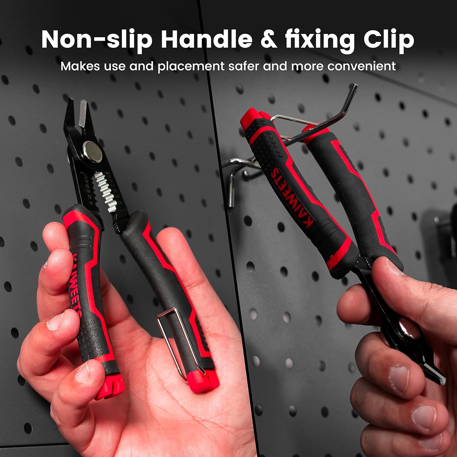 Thumbnail 5 de KAIWEETS Wire Cutter 5.0 inch – 2-in-1 side cutter for 10–20 AWG stranded wire