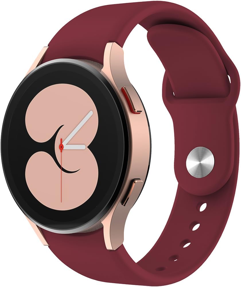 Thumbnail 6 de 20mm Silicone Replacement Band for Samsung Galaxy Watch 7/6 Classic/FE/5 Pro (sport strap, quick release)