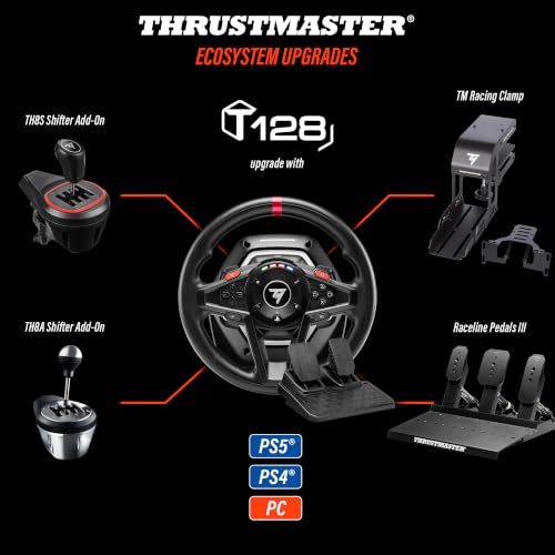 Thumbnail 12 de Thrustmaster T128 Force Feedback Volante y Pedalier – PS y PC