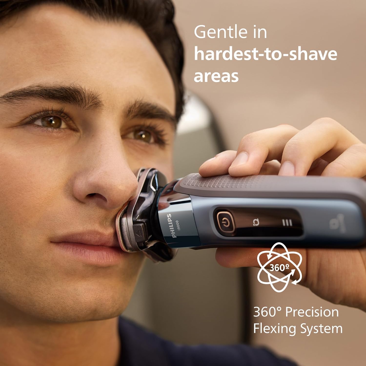 Detalle de Philips Shaver i9000 electric shaver with Skin IQ