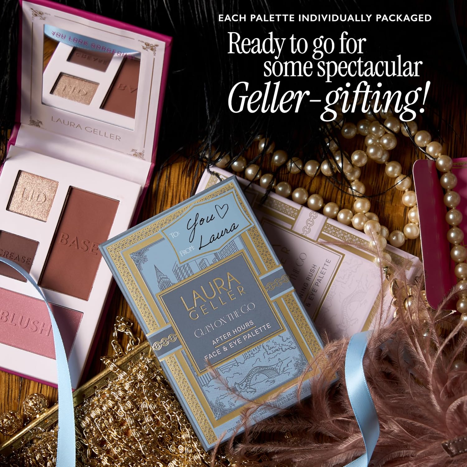 Thumbnail 3 de LAURA GELLER Glam On the Go Eyeshadow Palette 3
