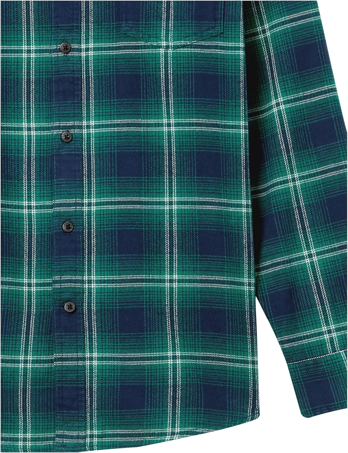 Thumbnail 5 de Amazon Essentials Herren Langarm-Flanellhemd (Corte recto) mit Knopfleiste