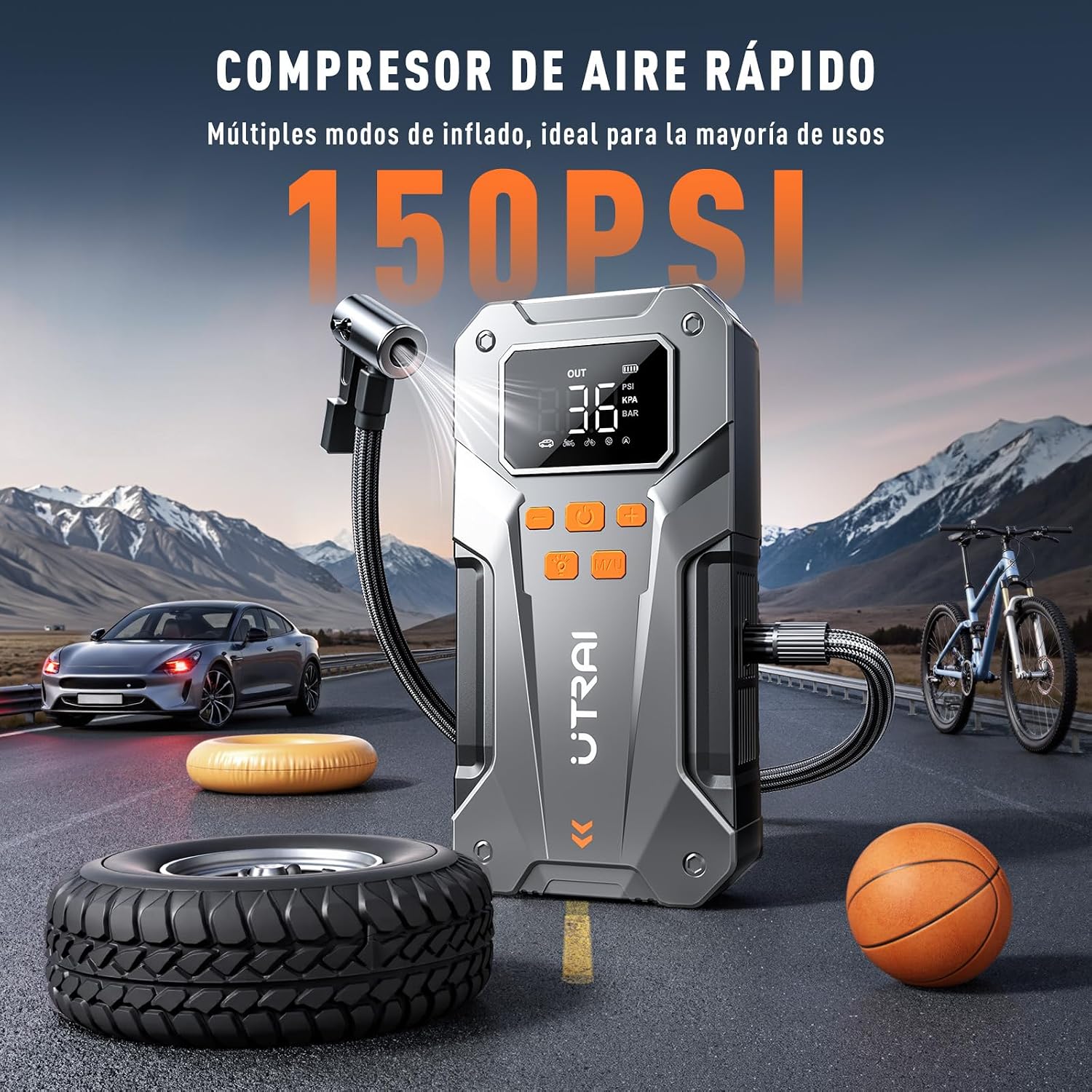 Thumbnail 4 de UTRAI Arrancador 6000A 12V para coche