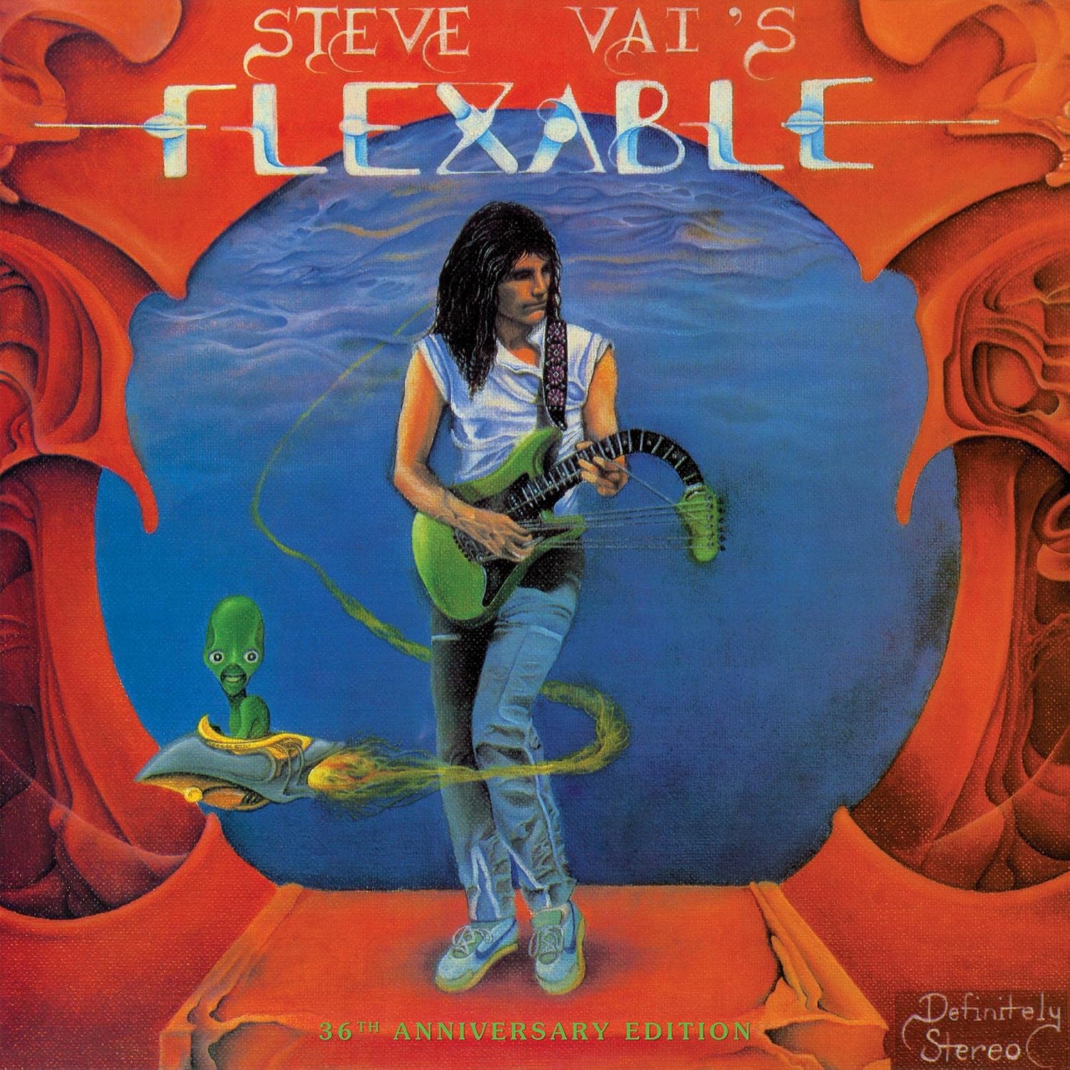Detalle de Steve Vai Flex-Able: 36th Anniversary CD 2020年リマスター・32ページブックレット付き