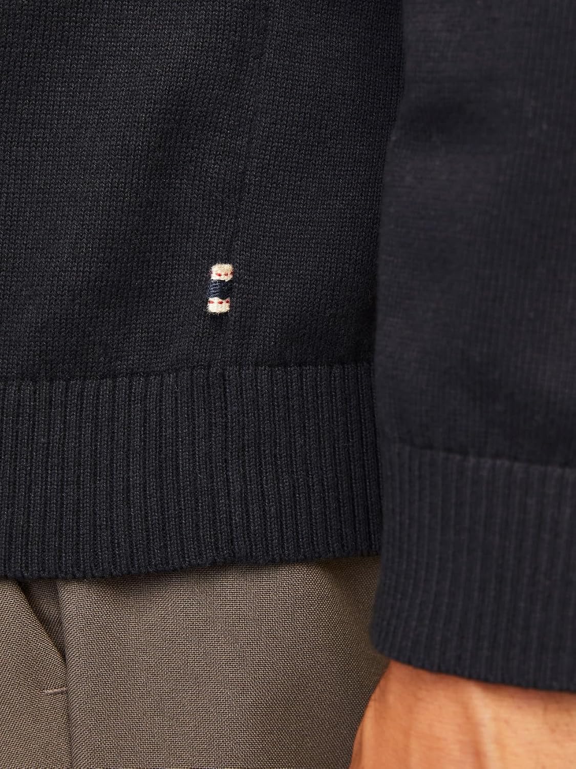 Detalle de JACK & JONES Col roulé regular fit en coton biologique