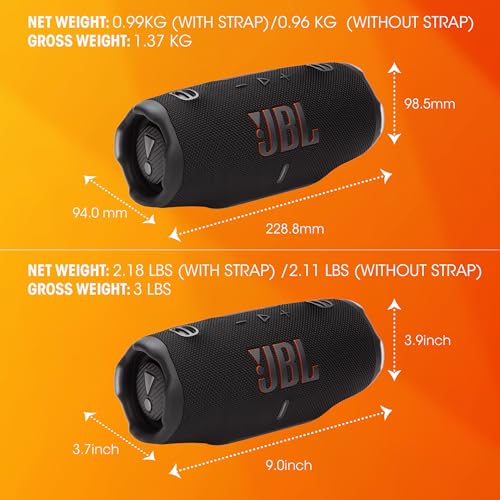 Thumbnail 2 de JBL Charge 6 – Enceinte Bluetooth portable sans fil, Noir