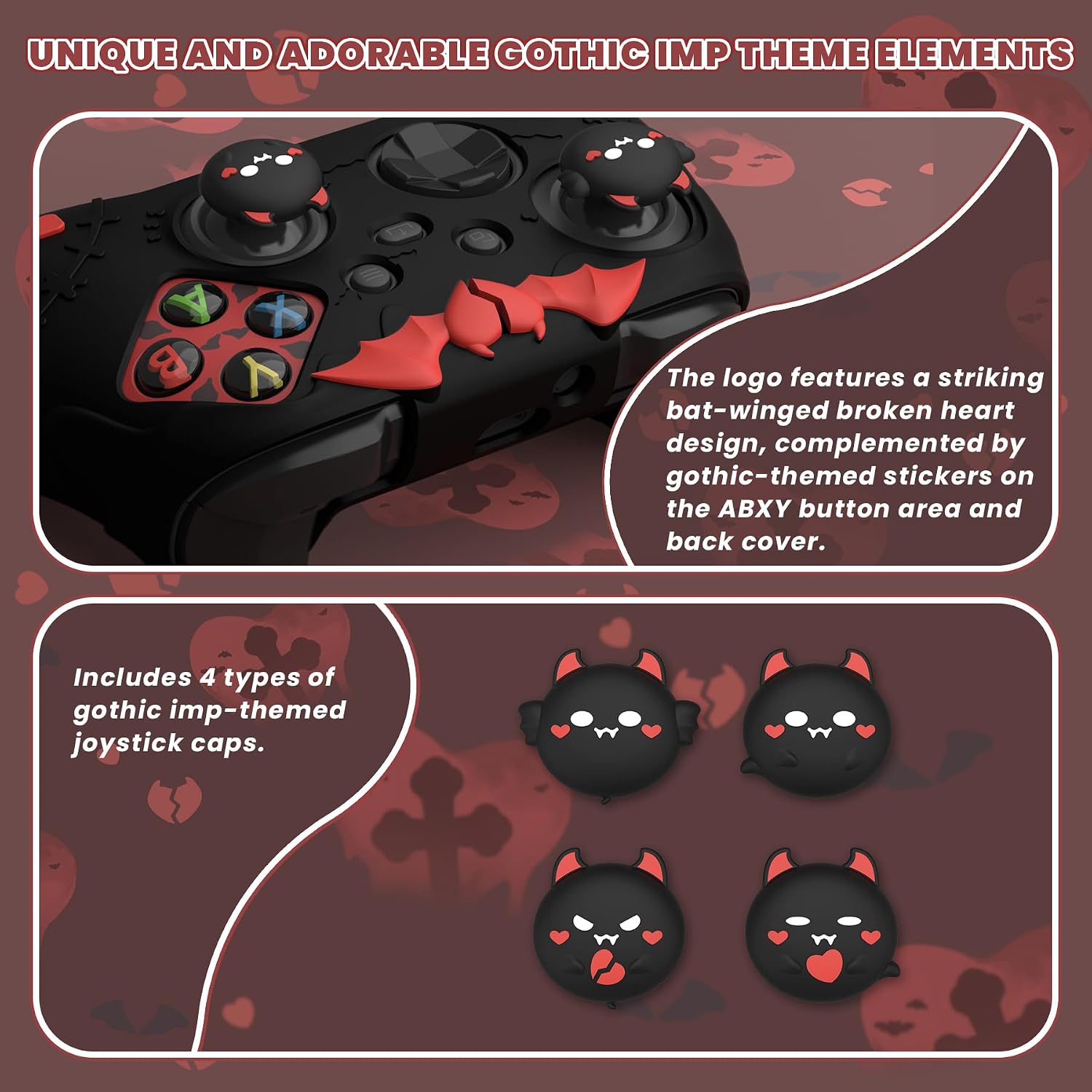 Thumbnail 2 de PlayVital Cute Silikon Hülle für Xbox Series X/S Controller