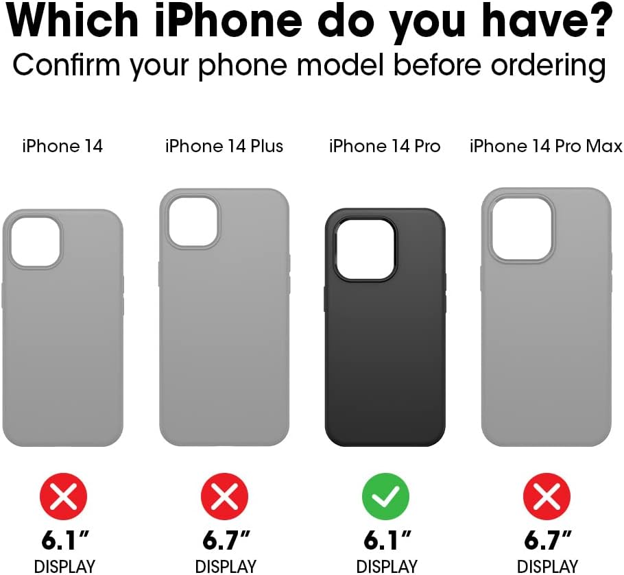 Detalle 2 de Otterbox Funda Commuter para iPhone 14 Pro 📱 Resistente y Anticaídas