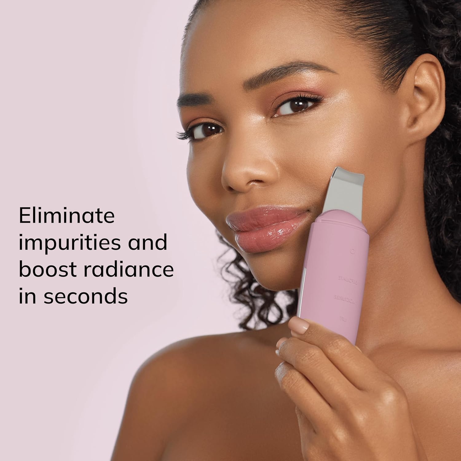 Detalle de GESKE | SmartAppGuided MicroCurrent Skin Scrubber & Blackhead Remover – 9 en 1