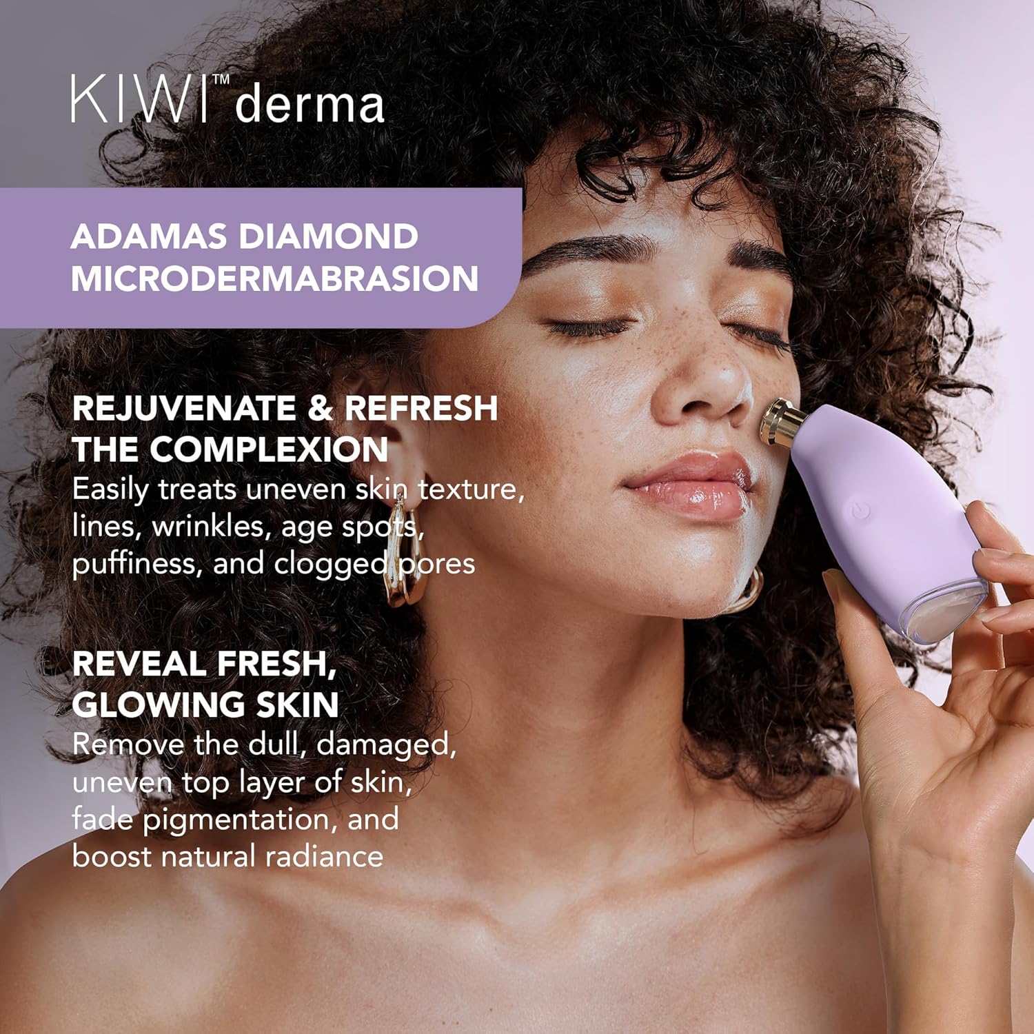 Thumbnail 4 de FOREO KIWI derma: dispositivo di microdermoabrasione, aspirazione punti neri e maschera kiwi