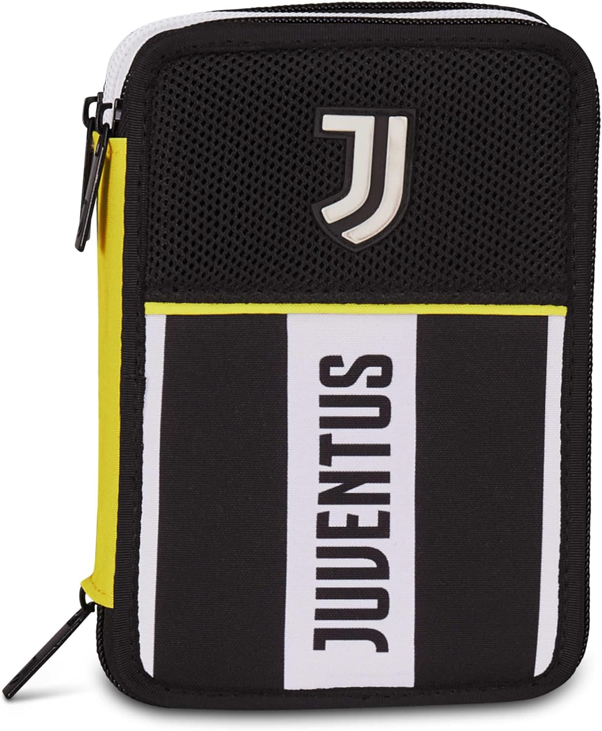 Thumbnail 5 de Seven Juventus Trousse Scolaire 3 Zip Noir – Organiseur triple compartiment avec matériel intégré