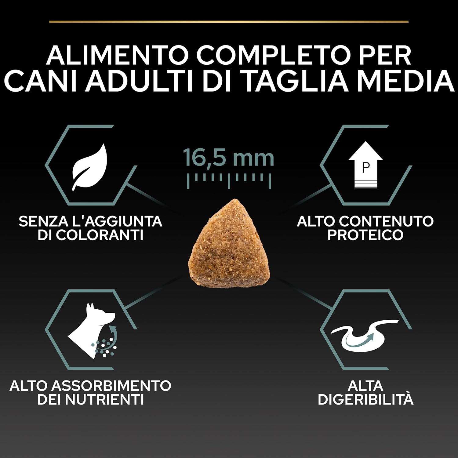 Detalle 2 de Purina Pro Plan Medium Adult Optidigest Crocchette Cane, sacco da 14 kg