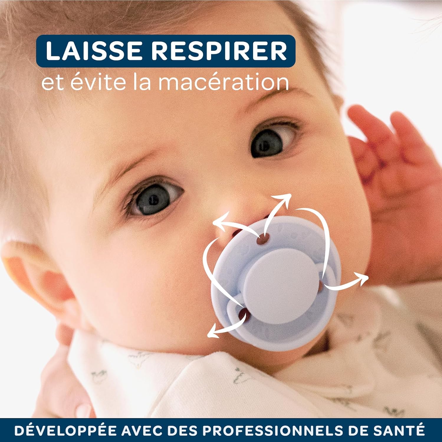 Thumbnail 2 de Biolane – Tétines rondes extra-fines pour 6 mois et plus, téterelle en caoutchouc naturel (vert bicolore)