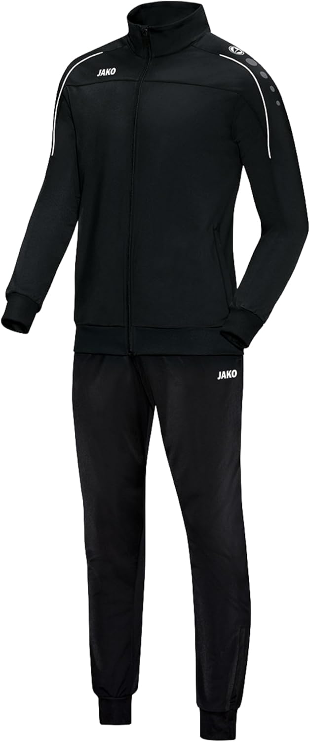 Detalle de JAKO Polyester Classico Trainingsanzug – Moderner, strapazierfähiger Sportanzug aus 100% Polyester