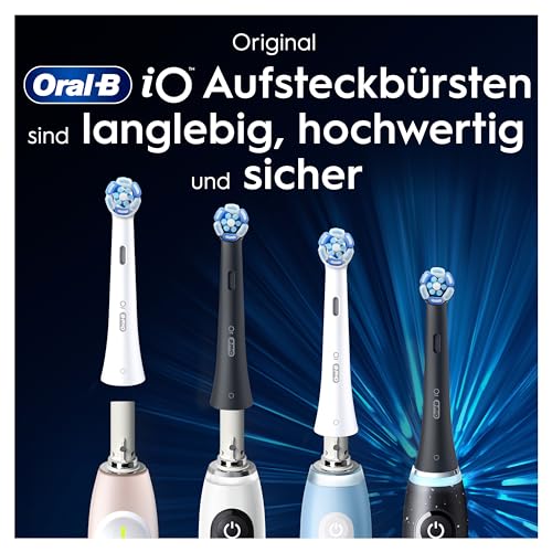 Thumbnail 7 de Oral-B iO Aufsteckbürsten Sanfte Reinigung, Weiß, 10 Stück – zuverlässig sanfte Pflege für dein iO-System