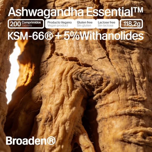 Thumbnail 5 de Ashwagandha KSM-66 300 mg de Broaden – 200 comprimidos, 100 días
