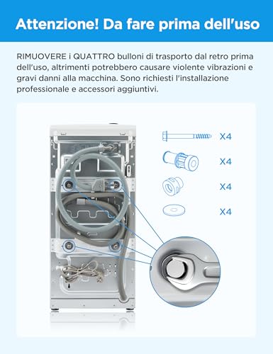 Thumbnail 7 de Midea Lavatrice A Carica dall'Alto 7 kg - Classe A, motore BLDC, Health Guard e programmi rapidi