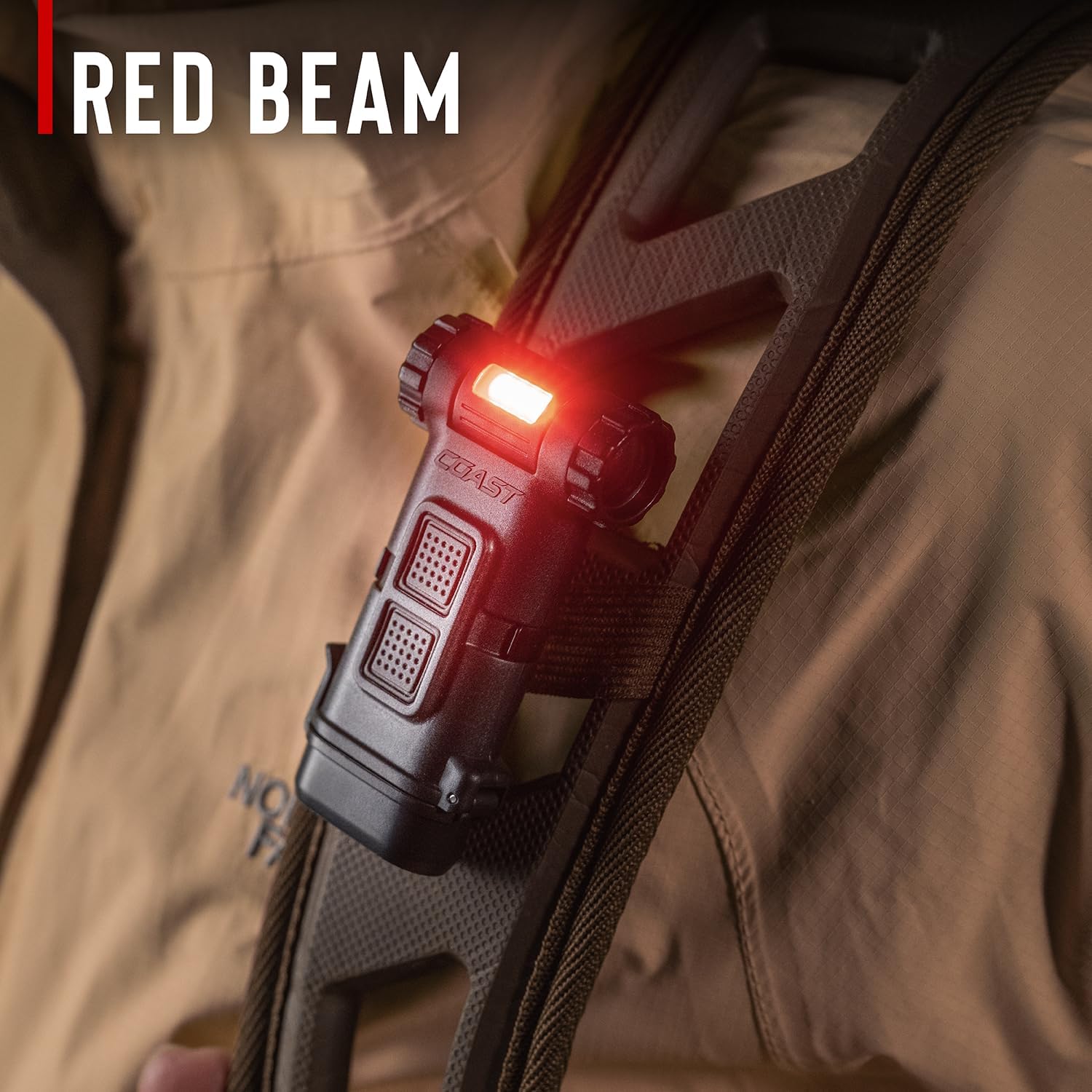 Detalle 2 de Coast COAST - 21019 HX4 Dual-Colour LED Clip Light, 80 Lumens