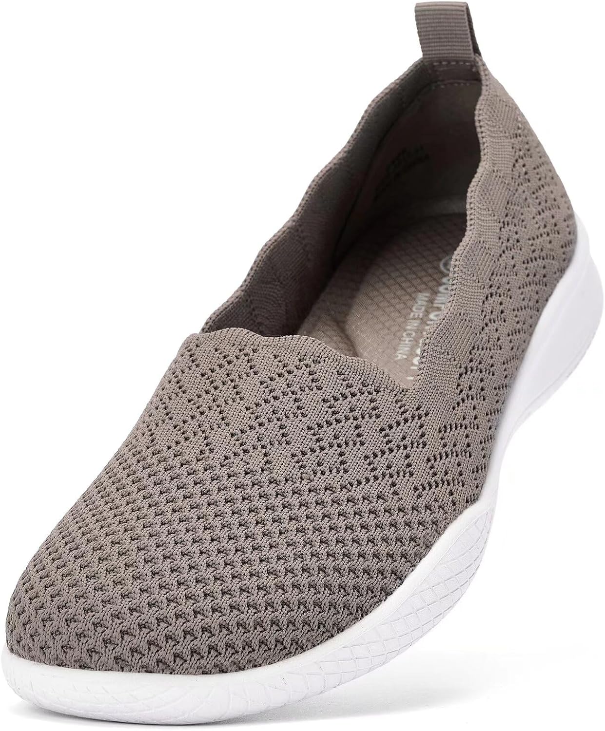 Thumbnail 6 de Puxowe Women's Walking Shoes: Lightweight Knit Slip-On Mesh Trainers