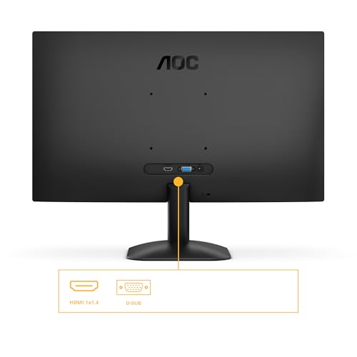 Detalle de AOC 24B31H: Monitor de 24'' con IPS, 120 Hz y frecuencia de actualización suave para gaming y productividad
