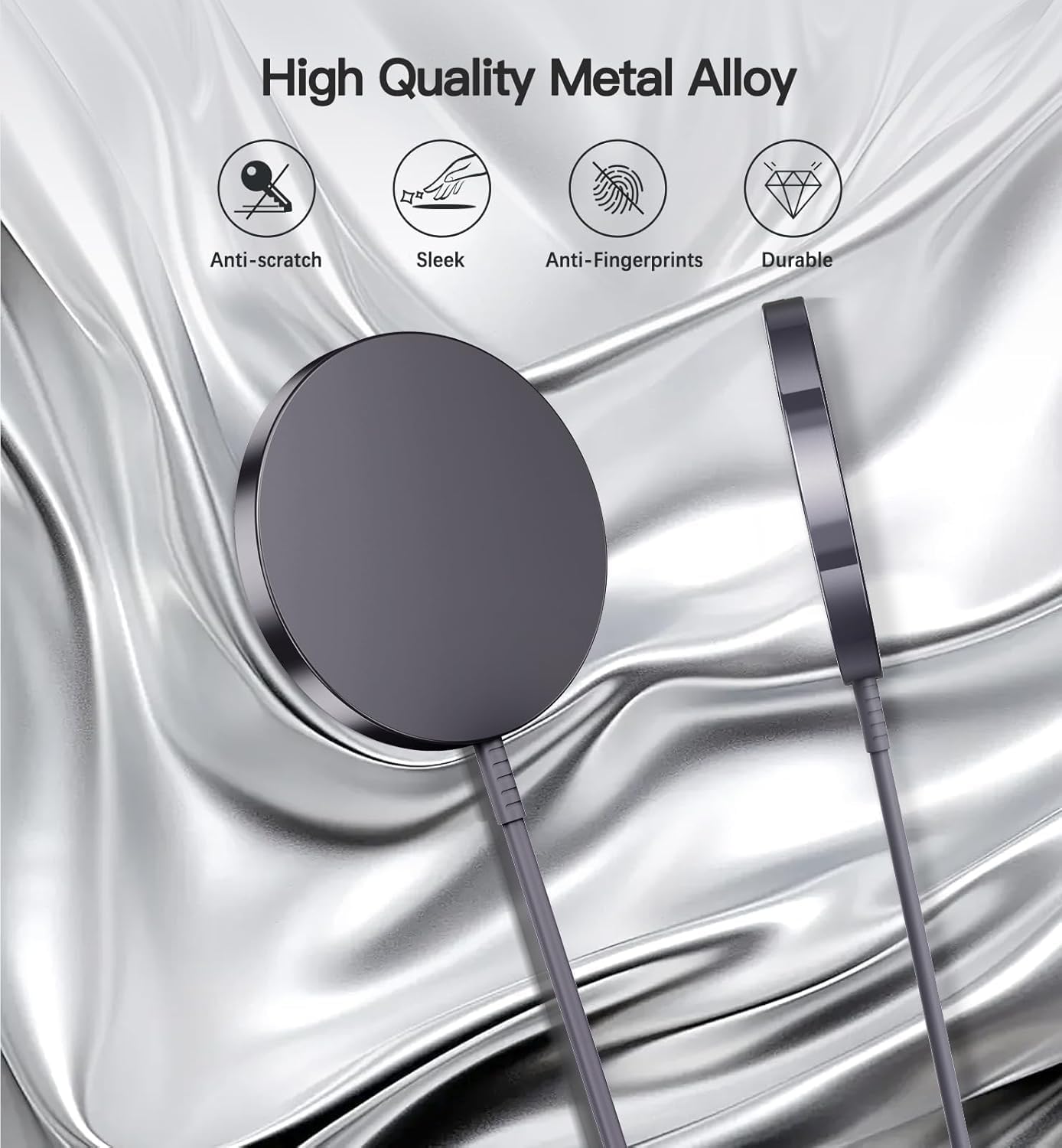 Thumbnail 6 de OANDYS MagSafe Charger 2 Pack: 15W Fast Magnetic Wireless Chargers for iPhone 17–12 Series and AirPods