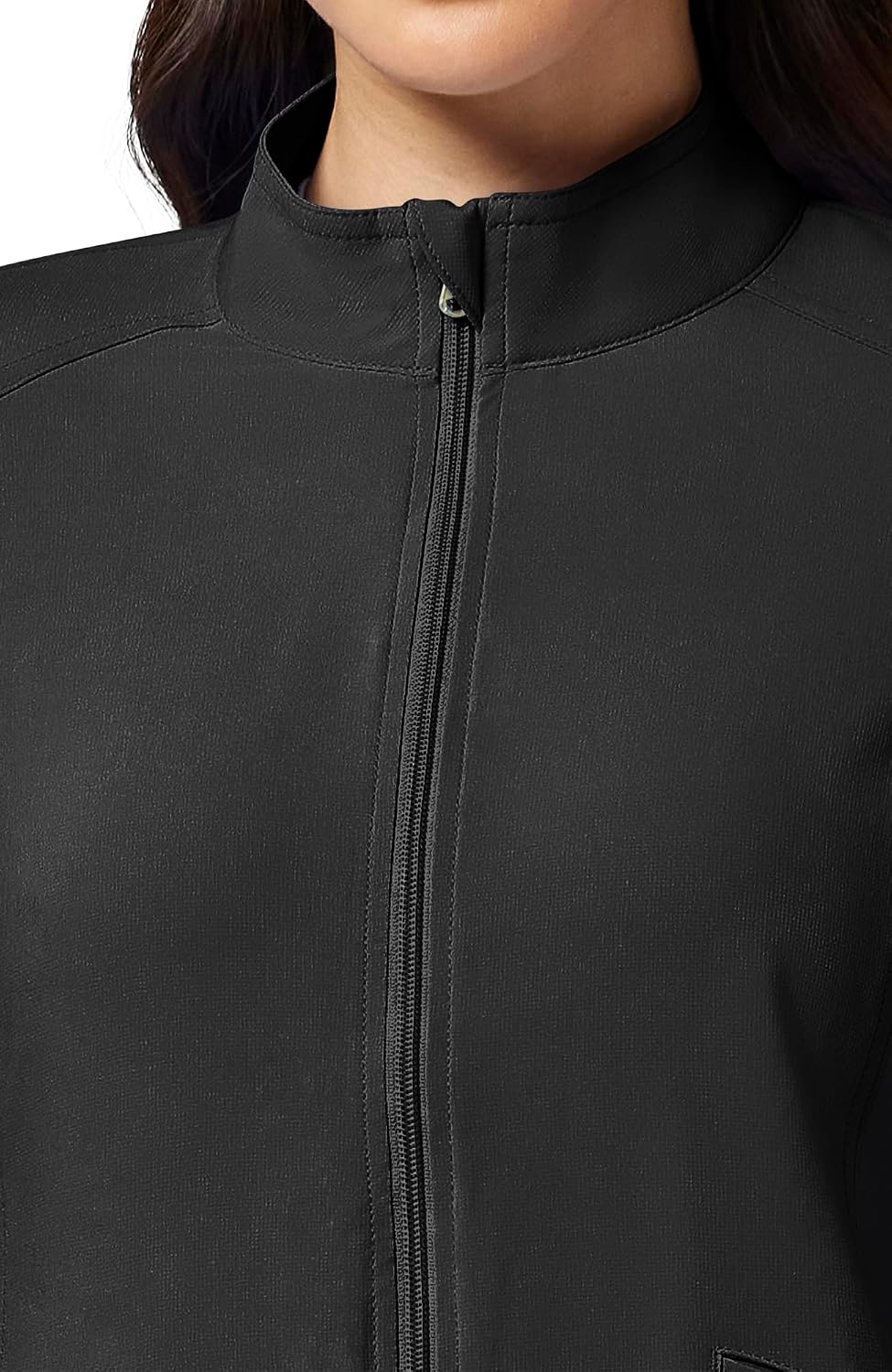Detalle 1 de Cherokee CK303 iFlex Women's Scrub Jacket, 360° Stretch, Zip Front, 2 Pockets