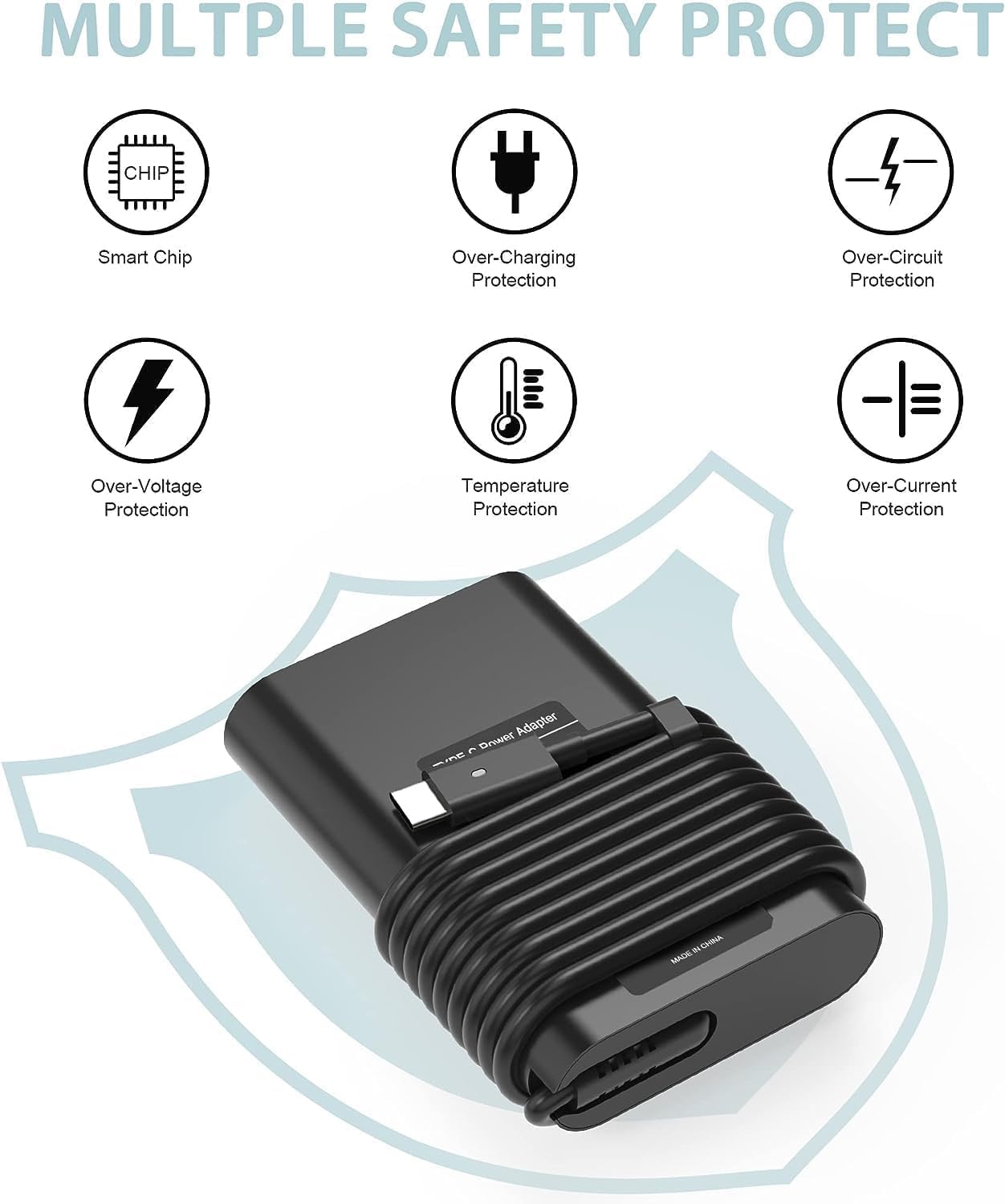 Detalle 2 de FUDCOCWN 65W USB C Laptop Charger