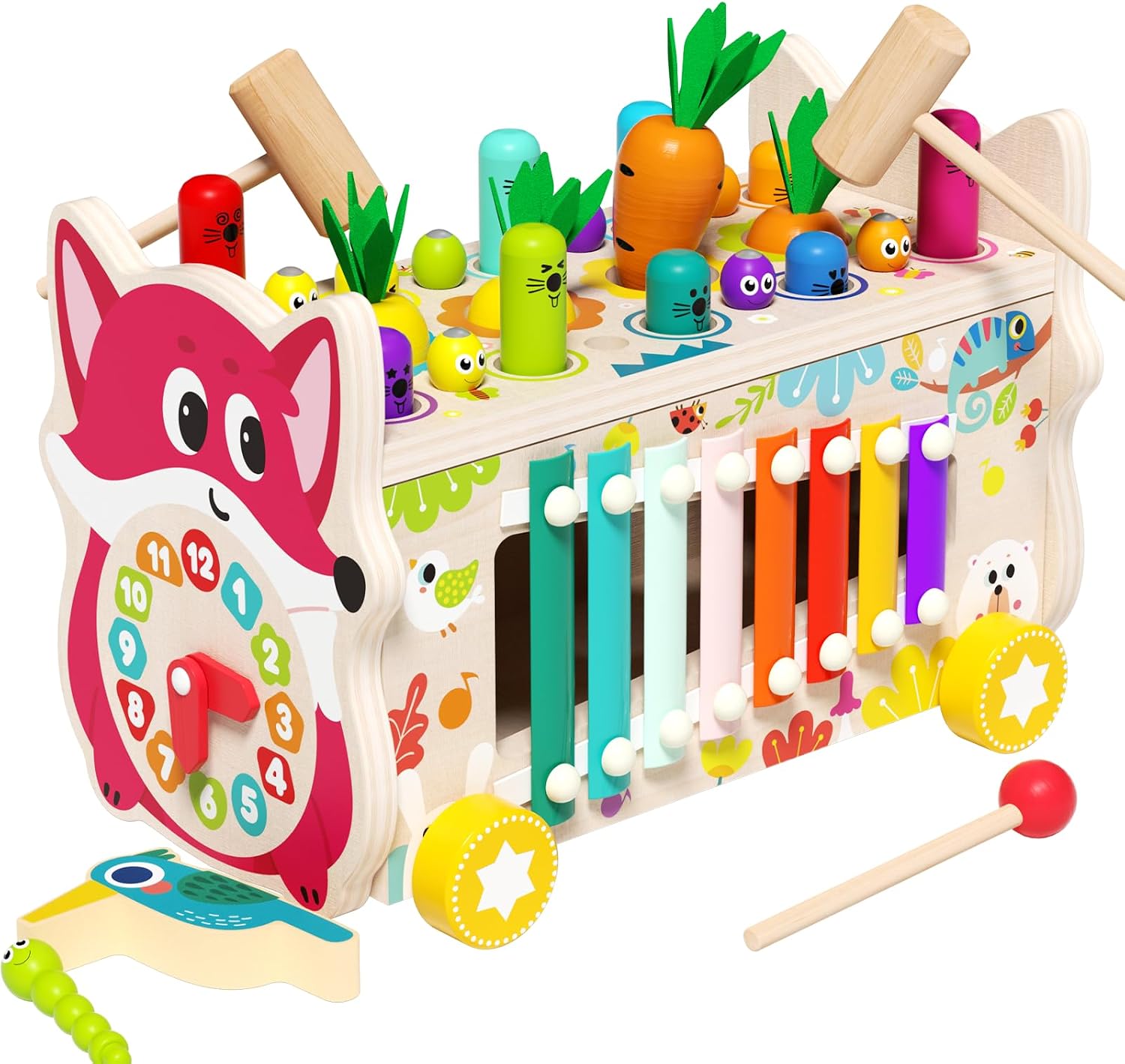 Detalle de edutree 8 in 1 Wooden Montessori Toys