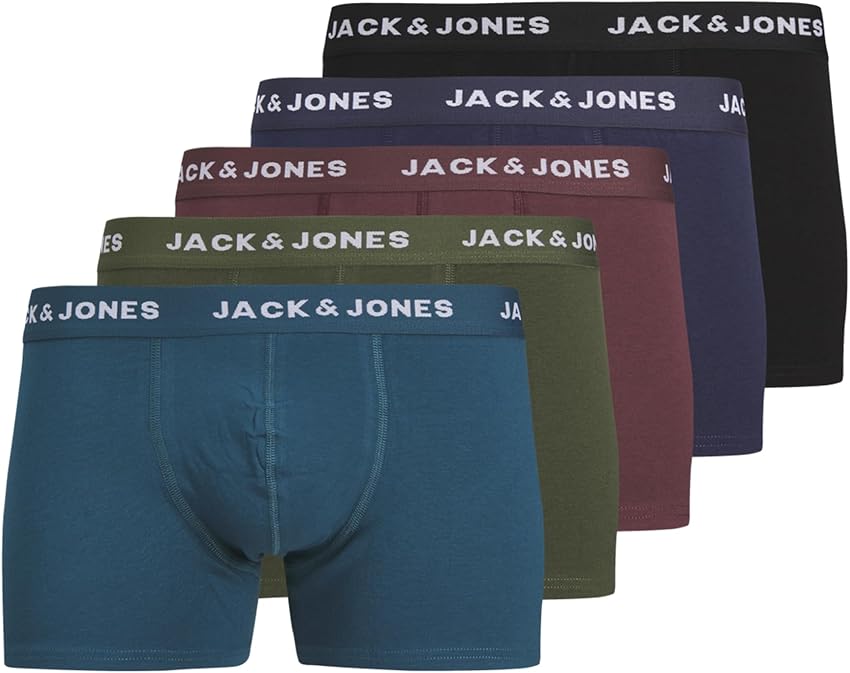 Detalle 2 de Jack & Jones Jacoliver Trunks bóxer 5 pack, 164