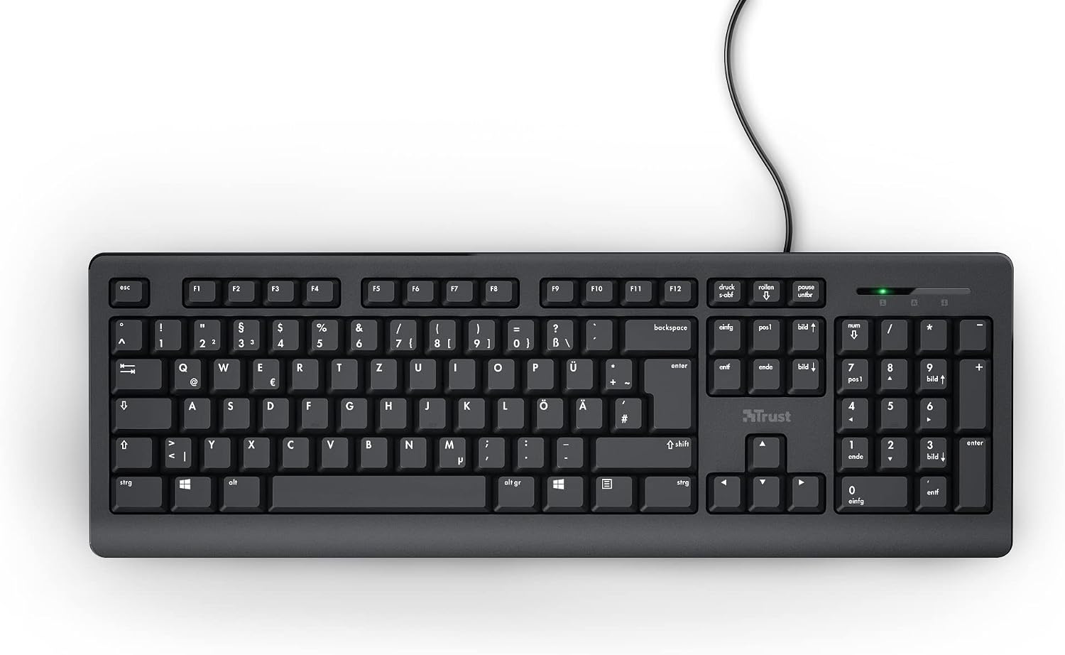 Thumbnail 5 de Trust Taro Kabelgebundene Tastatur QWERTZ