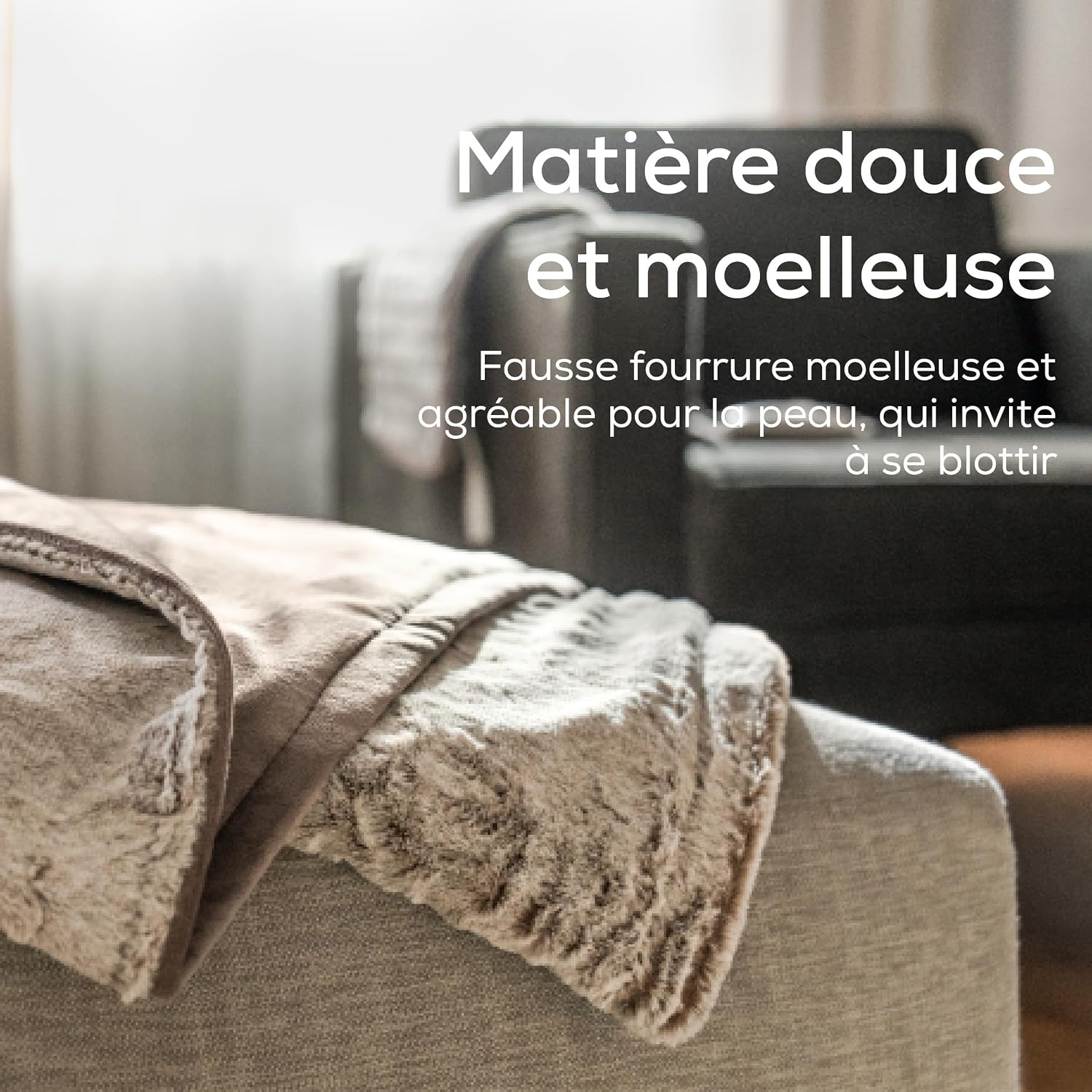 Detalle de Beurer HD 75 Couverture chauffante Nordic 180×130 cm