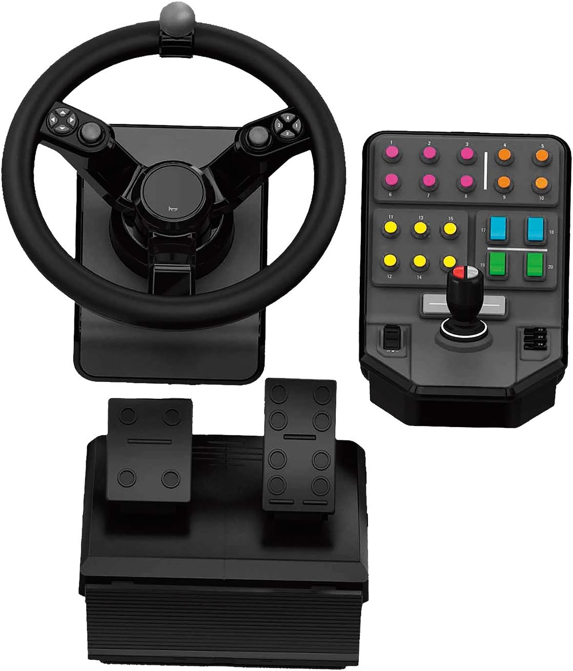 Detalle de Logitech G Saitek Farm Sim Controller: Kit simulazione macchine pesanti