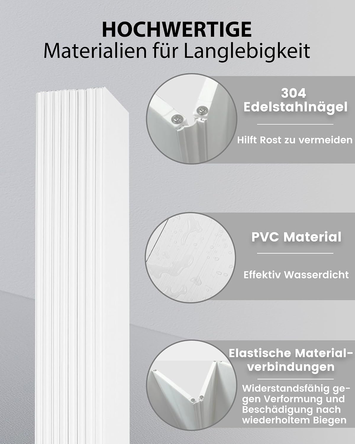 Detalle 2 de Ezcasch Badewannenabdeckung 80x180 cm 10 kg Belastung